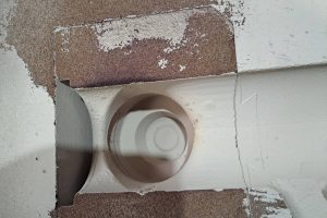 Completed mould cavity following pattern removal Completed mould cavity following pattern removal